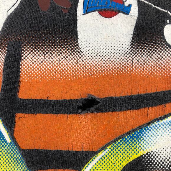 90s Space Jam double sided tshirt 1990s vintage - Picture 7 of 9